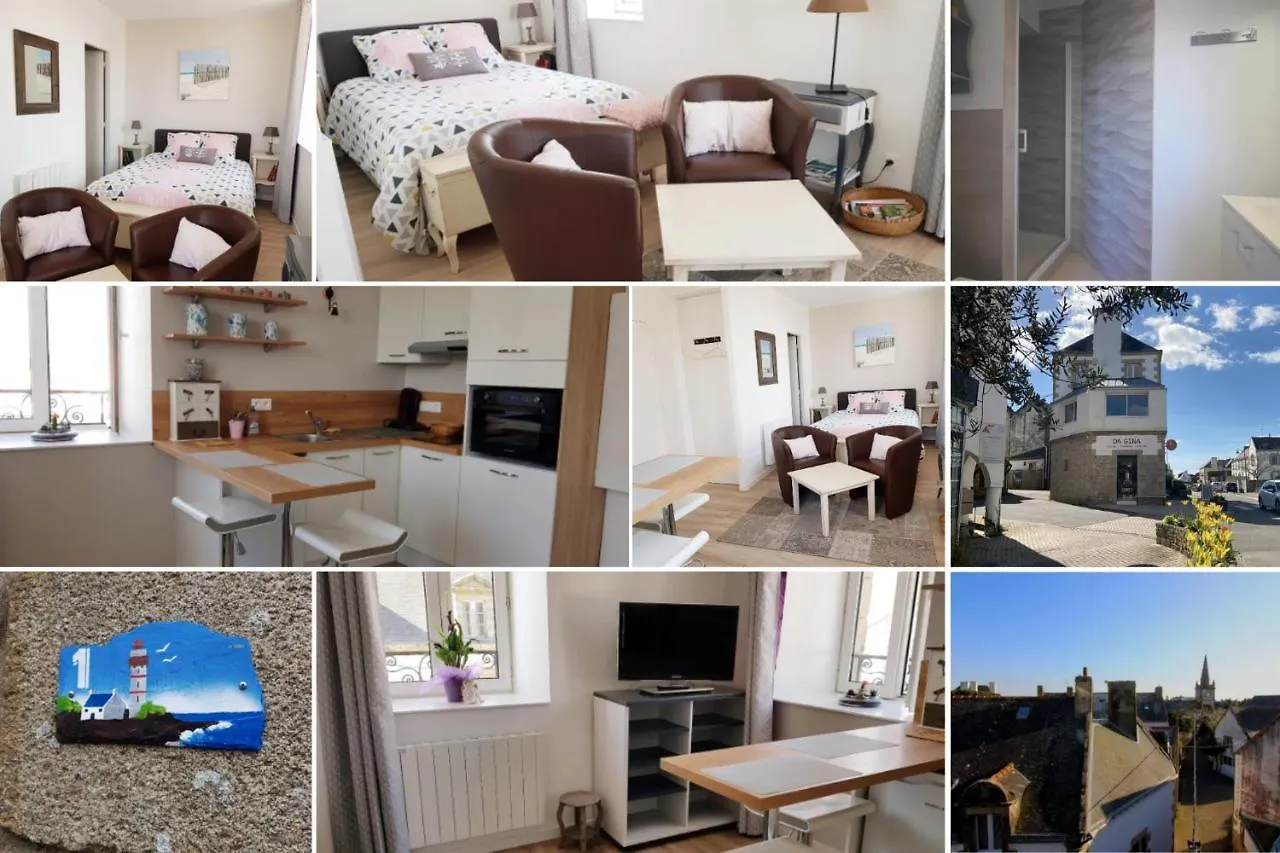 Studio Cosy 3 étoiles centre Plouharnel proche mer 0*,